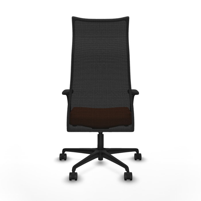 PIQUERAS Y CRESPO Sillón Albacete Mecanismo Sincro Naranja y Negro