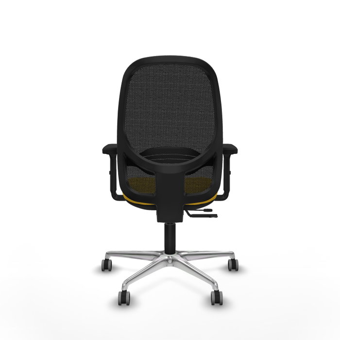 PIQUERAS Y CRESPO Silla de oficina Cilanco Amarillo y Negro PIQUERAS Y CRESPO Silla de oficina Cilanco Amarillo y Negro