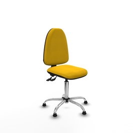 PIQUERAS Y CRESPO Silla de oficina Aýna Amarillo
