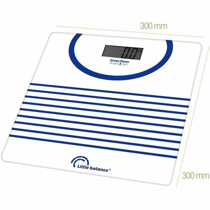 Little Balance Báscula personal 8655 Mariniere 180 kg/100 g USB reparable Little Balance Báscula personal 8655 Mariniere 180 kg/100 g USB reparable