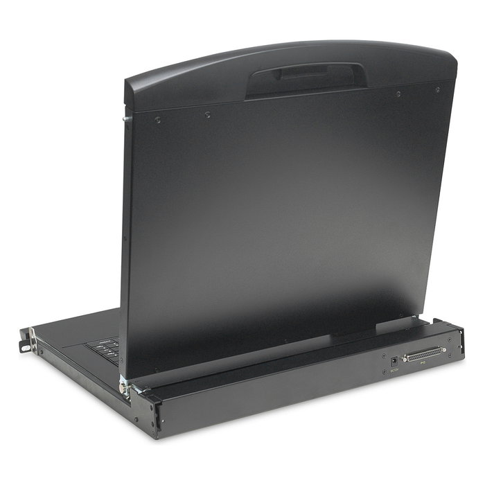 Digitus Consola KVM HD LCD con pantalla TFT de 19", 16 puertos VGA, Touchpad y teclado alemán