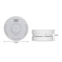 Alecto SD110 Detector de Humo con Sensor Fotoeléctrico y Batería de 9V