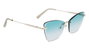Longchamp LO141S-732 Gafas de sol para mujer con cristal azul degradado