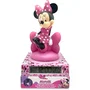 KIDS LICENSING Lámpara 3D con despertador Minnie Mouse