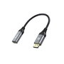 Equip Adaptador DisplayPort 1.2 macho a HDMI hembra 4K/60Hz Gris