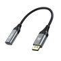 Equip Cable DisplayPort 1.2 a HDMI Hembra, Soporta 4K/60Hz, HDR, 15cm