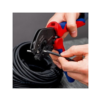 Knipex MultiCrimp para PV, MC4/MC4 EVO2 Knipex MultiCrimp para PV, MC4/MC4 EVO2