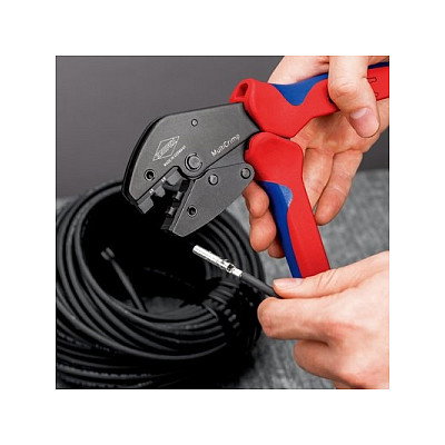 Knipex MultiCrimp para PV, MC4/MC4 EVO2 Knipex MultiCrimp para PV, MC4/MC4 EVO2