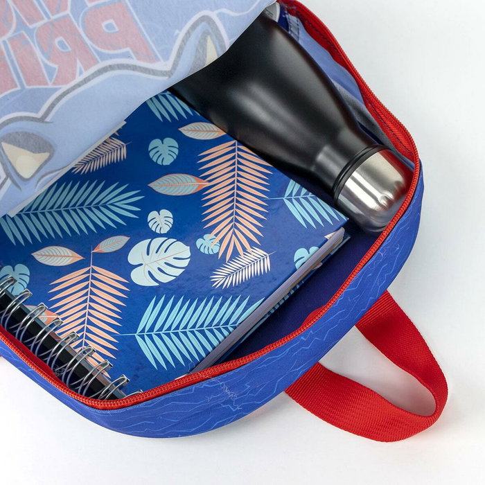 Mochila Escolar Sonic Azul 25 x 30 x 29 cm