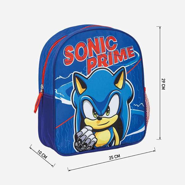 Cerdá Mochila Infantil Escolar Sonic Prime 25.0 x 30.0 x 29.0 cm