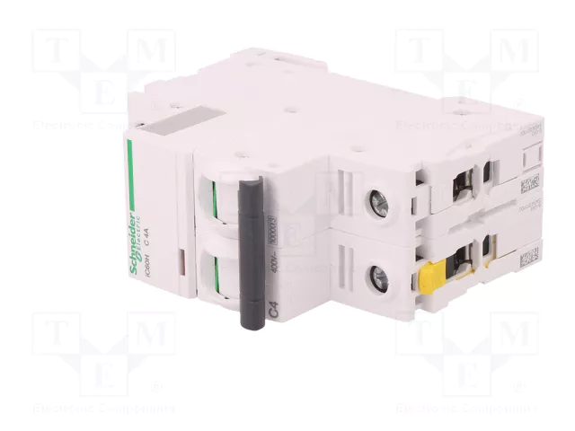 SCHNEIDER ELECTRIC iC60H ACTI9 MCB 2 polos 4A Curva C SCHNEIDER ELECTRIC iC60H ACTI9 MCB 2 polos 4A Curva C