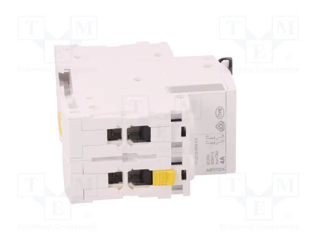 SCHNEIDER ELECTRIC iC60H ACTI9 MCB 2 polos 4A Curva C SCHNEIDER ELECTRIC iC60H ACTI9 MCB 2 polos 4A Curva C