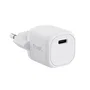 Trust Cargador Ultradelgado Maxo 20W USB-C PD 3.0 PPS con Enchufe EU, Blanco, Compacto para Viajes
