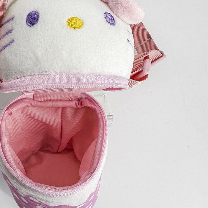 Cerdá Bolso de peluche Hello Kitty Rosa