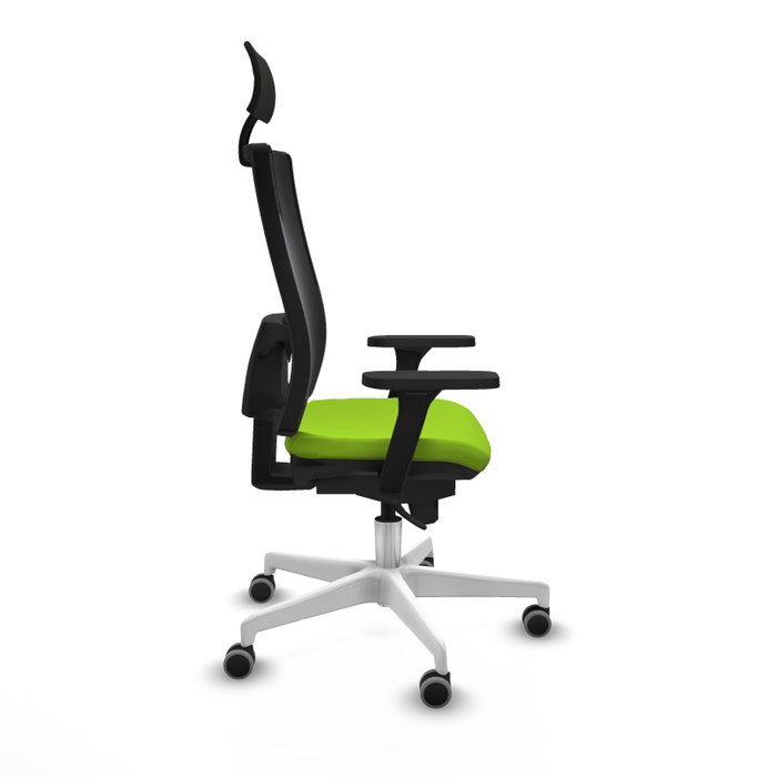 PIQUERAS Y CRESPO Silla de oficina Horna con mecanismo Sincro, Pistacho y Negro PIQUERAS Y CRESPO Silla de oficina Horna con mecanismo Sincro, Pistacho y Negro