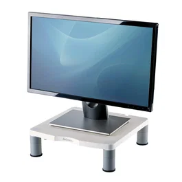 Fellowes Standard Monitor Riser 53,3 cm (21 pulgadas) Gris, Blanco