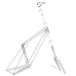 Lapierre Kit 16 espaciadores para juego de dirección de 5 mm (4 cm en total)