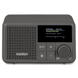Medion AAAQH12605 Mini Radio DAB/FM Mono 2W RMS Gris