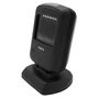 Approx appLS07DESK Lector de Códigos de Barras Fijo 1D/2D/QR Compacto, Escáner de Presentación USB para PC, CMOS, Negro y Gris