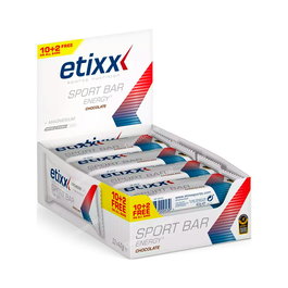 ETIXX Barritas Energéticas Sport Chocolate 12Uds.