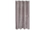 DKD Home Decor Cortina de Poliéster 140x260 con 8 Anillas Rosa Palo