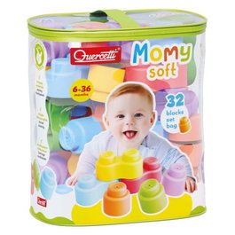 Quercetti Saco de Piezas Infantiles Momy Soft