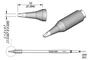 JBC TOOLS Punta de soldadura tipo destornillador prolongado 1,2x7mm