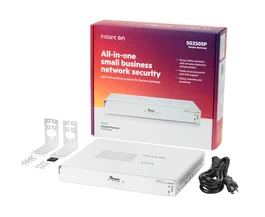 HPE Instant On Secure Gateway SG2505P - Firewall/VPN Gestionado en Nube para PYMES - 5 Puertos LAN/WAN PoE+ 2.5G (60W) - IDS/IPS - Resiliencia WAN - Blanco