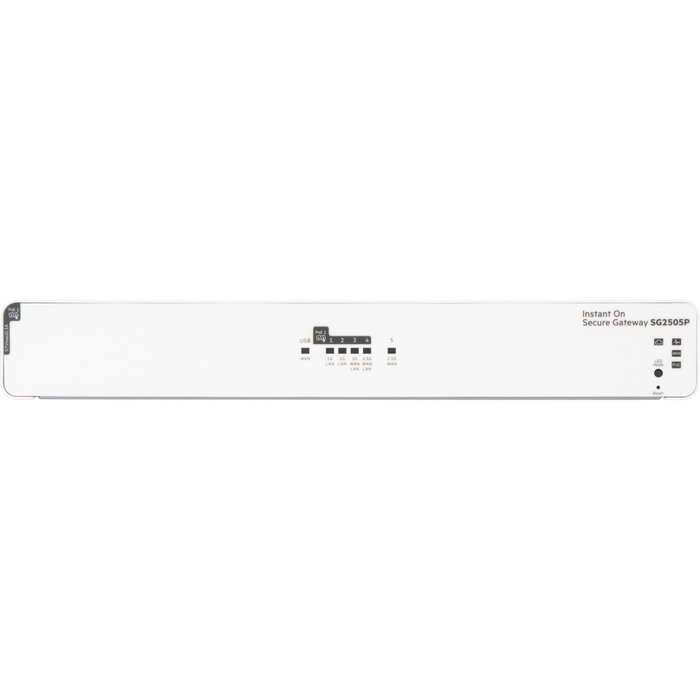 HP Enterprise HPE Networking Instant On Secure Gateway SG2505P 5-port SmartRate 2.5G PoE+ 64W
