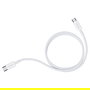 PEDEA Cable USB-C/USB-C de Carga Rapida y Datos 1m Blanco