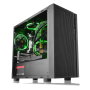 Thermaltake Versa H18 Window Black Caja Micro-Torre Negra sin Fuente con Ventana USB 3.0 USB 2.0 HD Audio