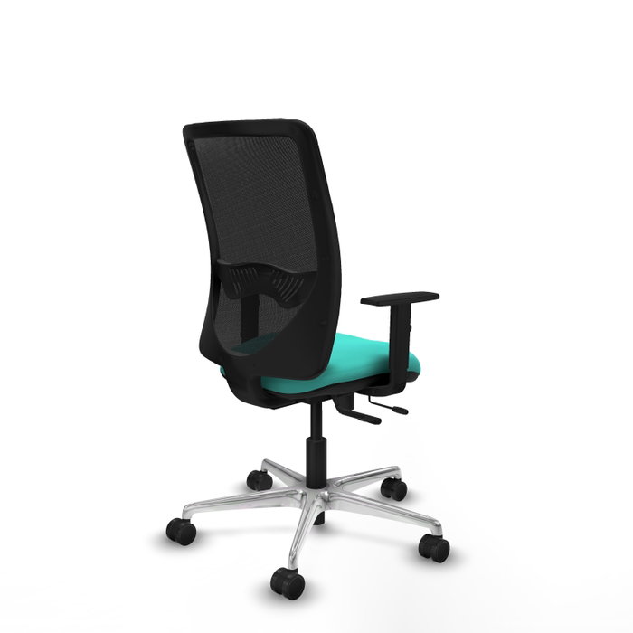 PIQUERAS Y CRESPO Silla de oficina Zulema con mecanismo Sincro/Traslack, Turquesa y Negro PIQUERAS Y CRESPO Silla de oficina Zulema con mecanismo Sincro/Traslack, Turquesa y Negro