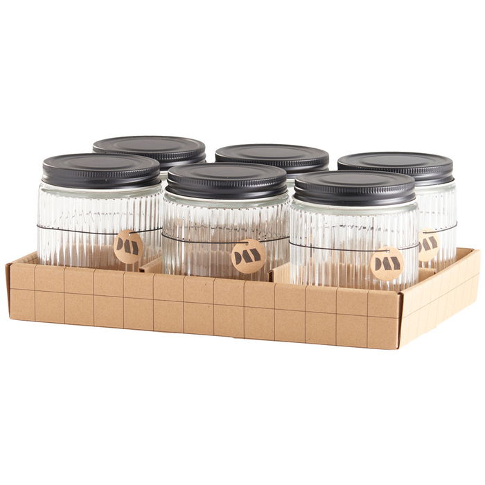 Day Bote de Vidrio con Tapa Rosca, 500 ml