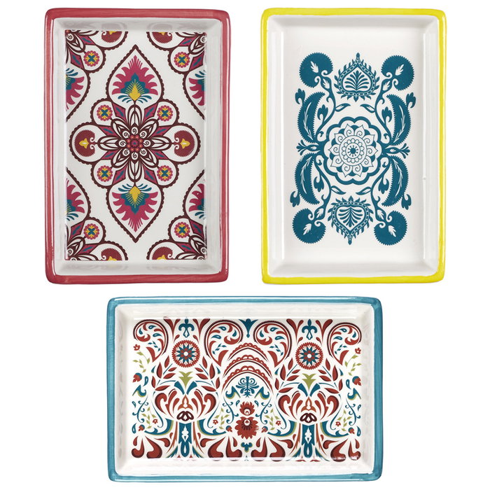 Home Deco Factory Vaciabolsillos Jaipur Market Cerámica 16x11 cm Home Deco Factory Vaciabolsillos Jaipur Market Cerámica 16x11 cm