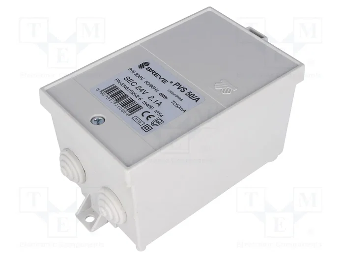 BREVE TUFVASSONS Transformador de protección 50VA 230VAC 24V IP54 BREVE TUFVASSONS Transformador de protección 50VA 230VAC 24V IP54