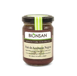 BIONSAN Paté de Aceitunas Negras ECO 140g