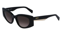 LIU JO Gafas de sol LJ792S-001 para mujer con cristales negros