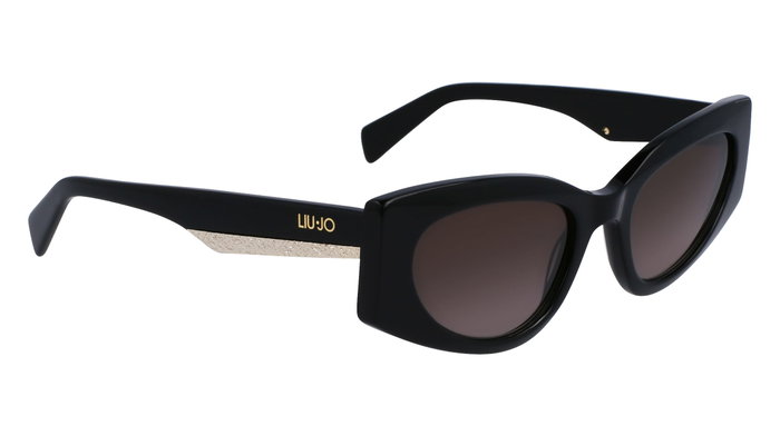 LIU JO Gafas de sol LJ792S-001 para mujer con cristales negros