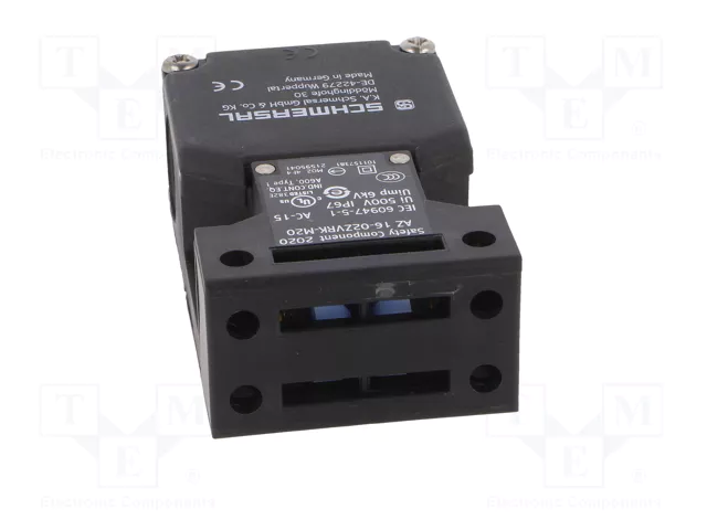 SCHMERSAL AZ 16 Interruptor de seguridad a llave NC x2 IP67