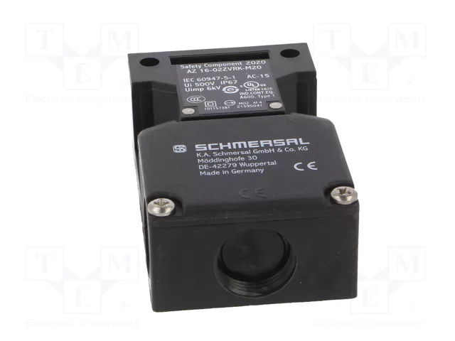 SCHMERSAL AZ 16 Interruptor de seguridad a llave NC x2 IP67