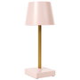Home Deco Factory Lámpara Led Táctil Rosa 12 COB, 3 Intensidades, Pilas AAA, Decoración Moderna