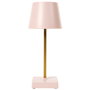 Home Deco Factory Lámpara Led Táctil Rosa 12 COB, 3 Intensidades, Pilas AAA, Decoración Moderna
