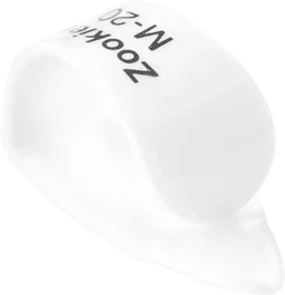 DUNLOP Púas Pulgar Zookies? Medium / Ángulo 20º - Pack 12 Unidades