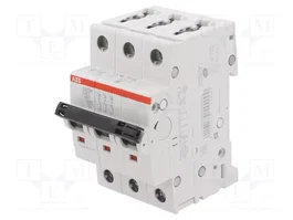 ABB S200M S203M-C63 Interruptor magnetotérmico 3 polos 63A
