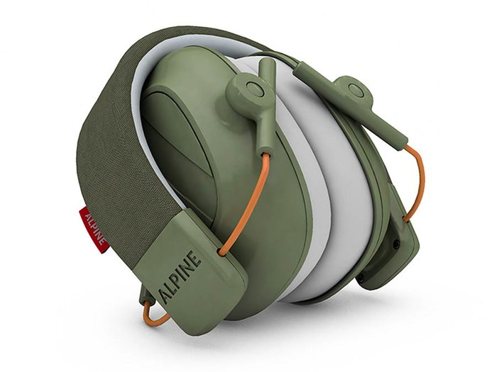Casco Protección Oídos para Niños Verde