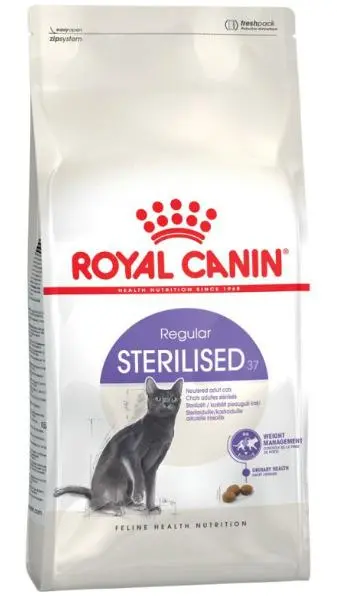 Royal Canin Alimento para Gatos Esterilizados Sterilised 37, 4 kg Royal Canin Alimento para Gatos Esterilizados Sterilised 37, 4 kg
