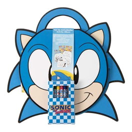 Cerdá Álbum Actividades Coloreable Sonic Azul