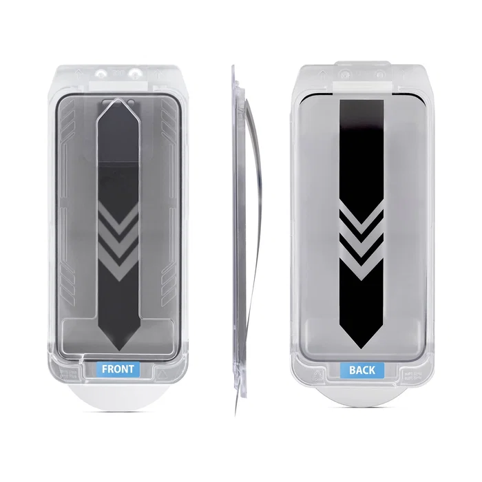 StarTech Filtro de Privacidad 4 Vías para iPhone 16 - Protector de Pantalla con Cristal Templado, Reducción de Luz Azul 50%, Táctil, Negro