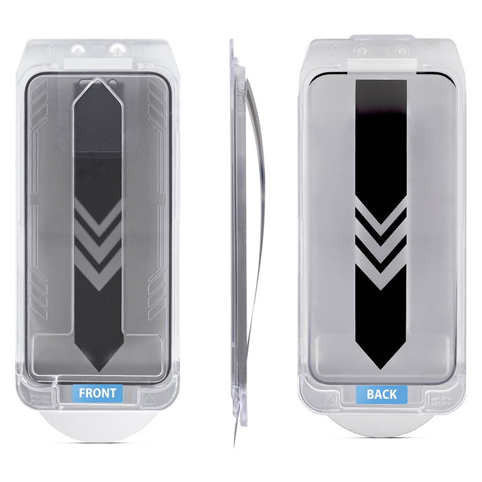 StarTech Filtro de Privacidad 4 Vías 360 para iPhone 16 - Antiespía Pantalla Completa Protector Vidrio Templado Anti-Blue Compatible Táctil Brillante Horizontal Vertical