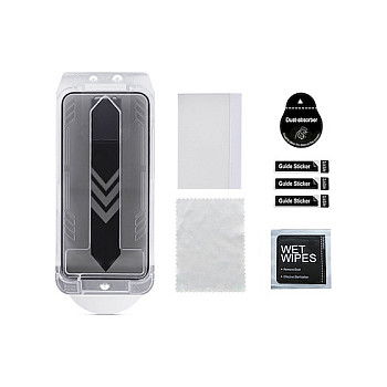 StarTech Filtro de Privacidad 4 Vías 360 para iPhone 16 - Antiespía Pantalla Completa Protector Vidrio Templado Anti-Blue Compatible Táctil Brillante Horizontal Vertical